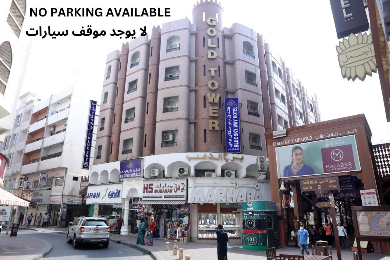 Blue Sky Way Hotel - Gold Tower Building Dubaï Extérieur photo